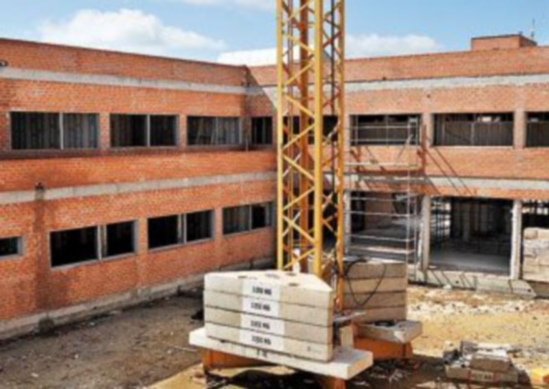 Las obras del centro específico de Formación Profesional están ejecutadas al 60 por ciento./KAMARERO