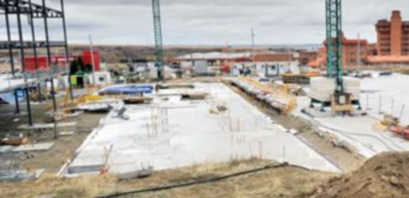 Las obras en el CAT fueron paralizadas por la situación de Volconsa