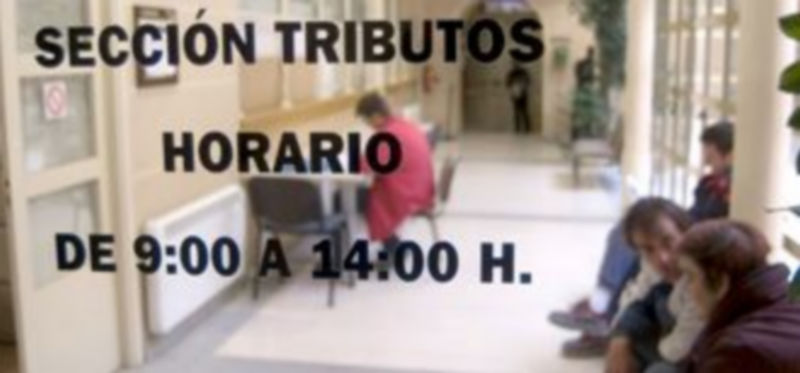 Las personas que detecten algún error o tengan alguna duda deben acudir a la Sección de Tributos. / KAMARERO