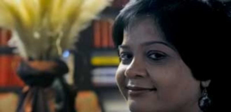 Manjula Pradeep analizó ayer por la tarde la ola de violaciones en India. / kamarero