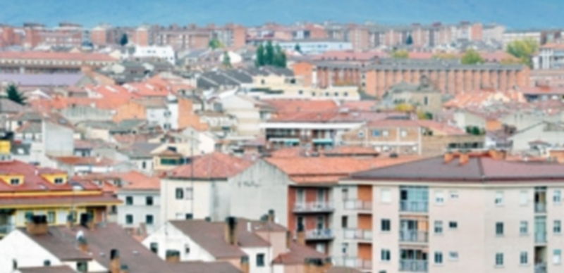 Una panorámica de bloques de viviendas de la ciudad de Segovia. / Kamarero