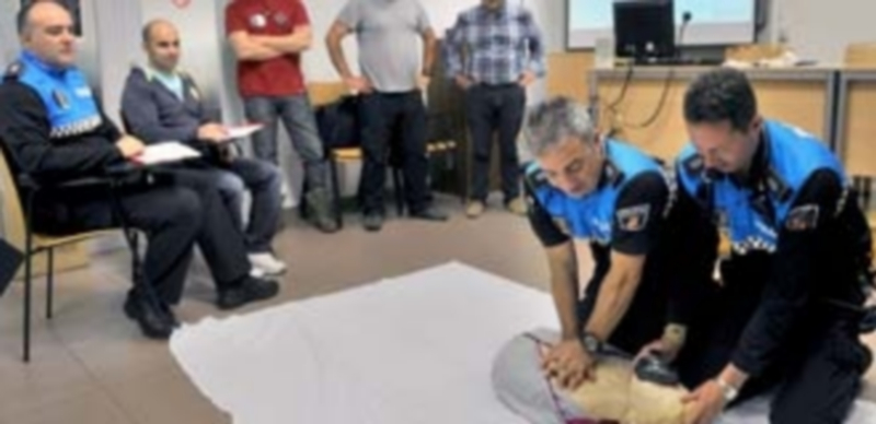 Un momento de las clases prácticas. / Kamarero