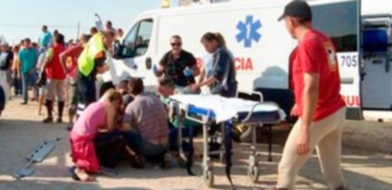 Compañeros y sanitarios