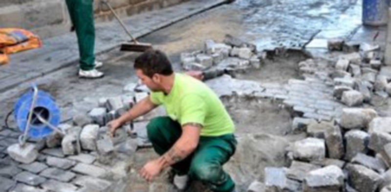 Los trabajos se centraron principalmente en el semáforo de la Diputación./kAMARERO