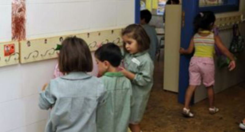 Los escolares están citados hoy en sus colegios para encontrarse con sus compañeros y profesores. / Alberto Benavente