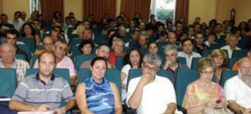 Imagen de archivo de miembros de equipos directivos de centros educativos de Segovia./Alberto Benavente