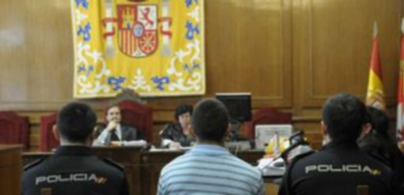 Imagen de la vista oral que ha tenido lugar esta semana en la Audiencia Provincial de Segovia