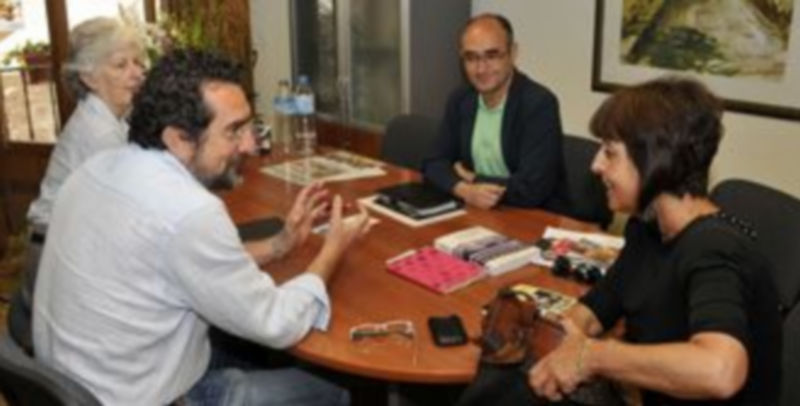 Juan Antonio Miranda y Claudia de Santos