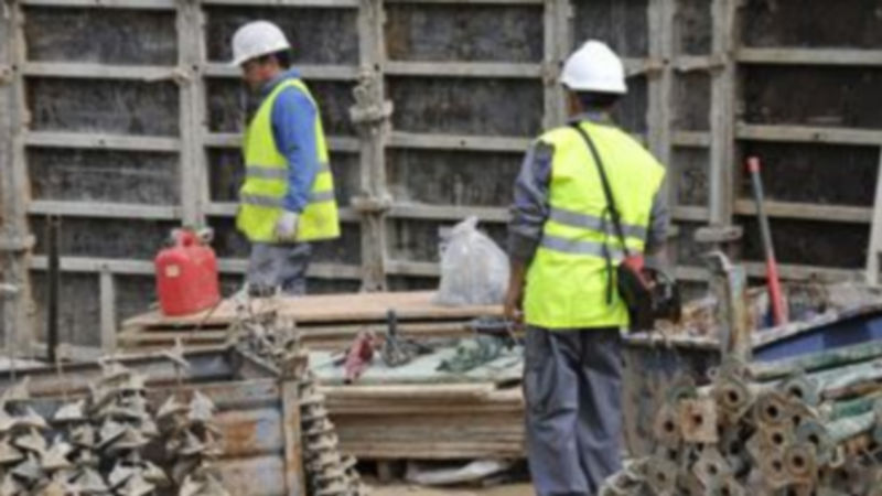 Trabajadores del sector de la Construcción