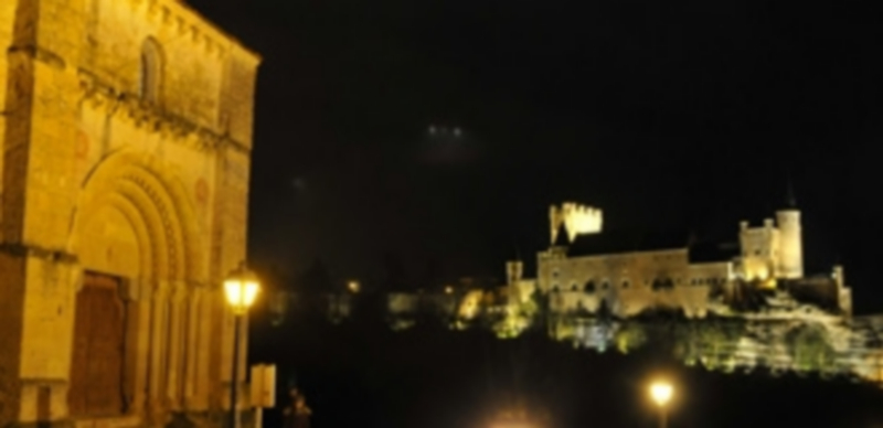 Vistas al Alcázar desde la iglesia de la Vera Cruz. / El Adelantado