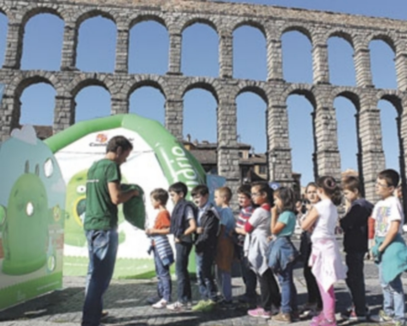 La carpa recibirá la visita de los colegios Diego de Colmenares