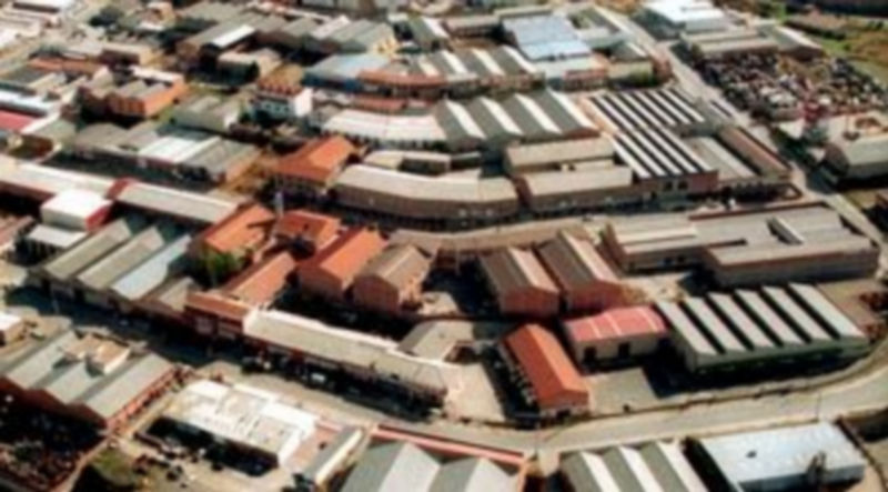 Vista general aérea del polígono indistural de El Cerro