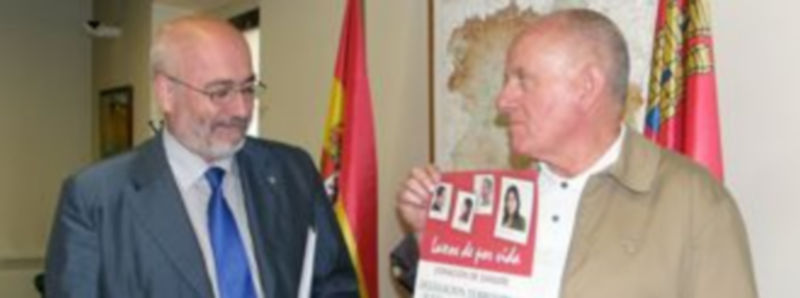 Luciano Municio junto a Mariano de Frutos