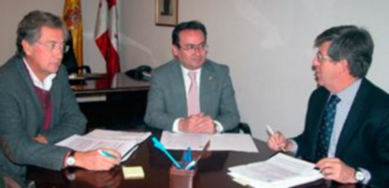 Los concejales José Antonio Garvía y Juan Antonio Folgado