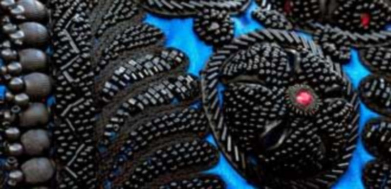 Imagen de la muestra de fotografía sobre vestidos de torear de la colección de Ana Porras. / El Adelantado