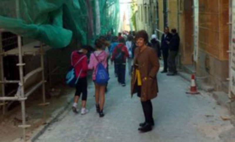 La concejala de Patrimonio Histórico