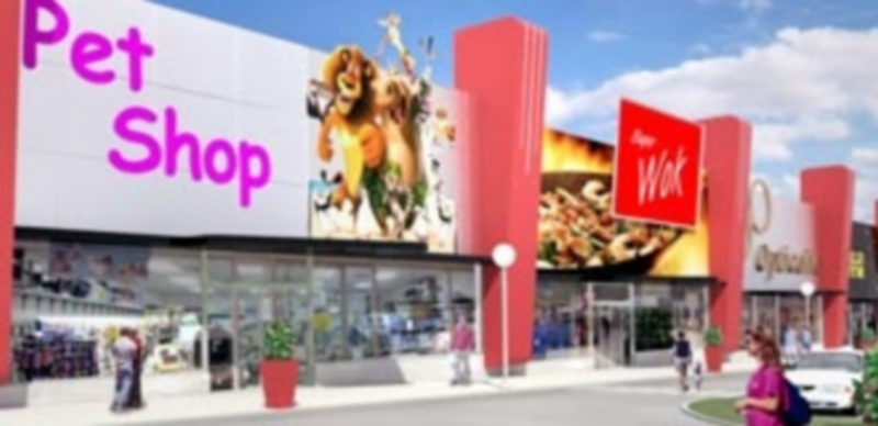 Reproducción infográfica de la fachada del Centro Guiomar según el proyecto de SiGLA. / e. a.