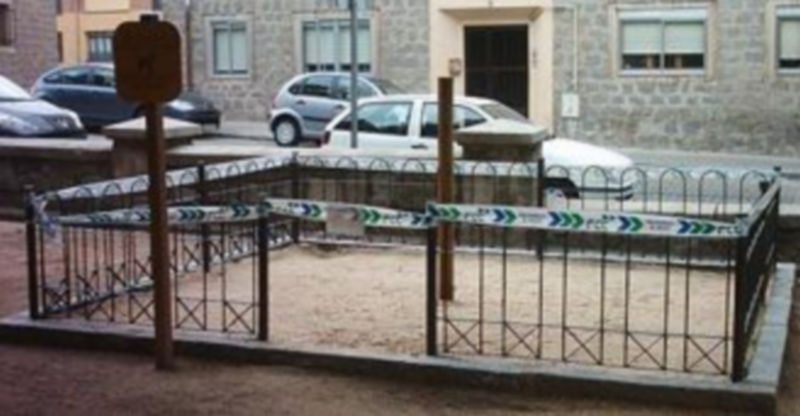Uno de los evacuatorios caninos de la ciudad