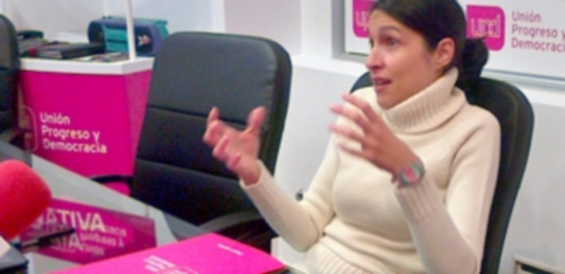 La portavoz de UPyD manejó la hipótesis de si la denuncia de los ex consejeros es falsa. / Kamarero