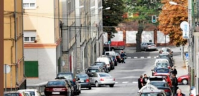 La calle París (anteriormente de Hermanos Larrucea) será objeto de una inversión contemplada en el ARU. / Kamarero