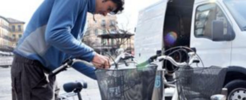 El servicio de préstamo en Segovia cuenta con 195 bicicletas./KAMARERO