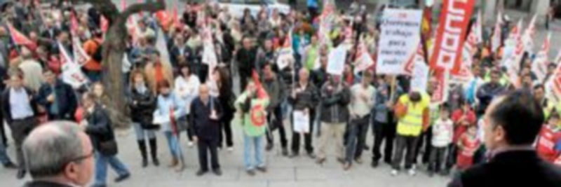 Los secretarios de CCOO y UGT en la provincia