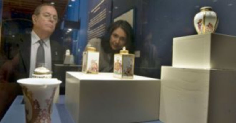 La muestra permanecerá en las salas del Torreón de Lozoya hasta el 30 de agosto. /KAMARERO