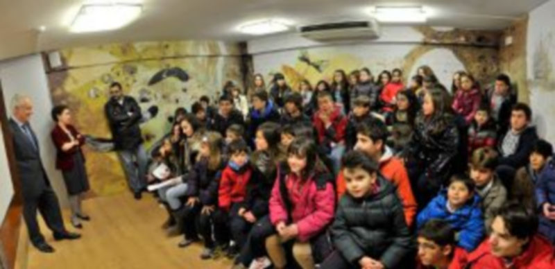 Los jóvenes alumnos del colegio Nuestra Señora de la Fuencisla