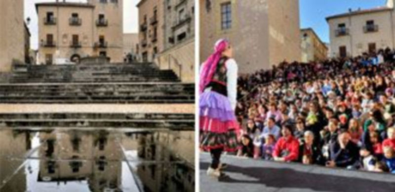 Dos imágenes bien distintas de San Martín: por la mañana