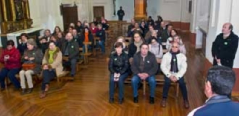 Más de una treintena de personas realizó la ruta ‘Huellas de Teresa de Jesús’