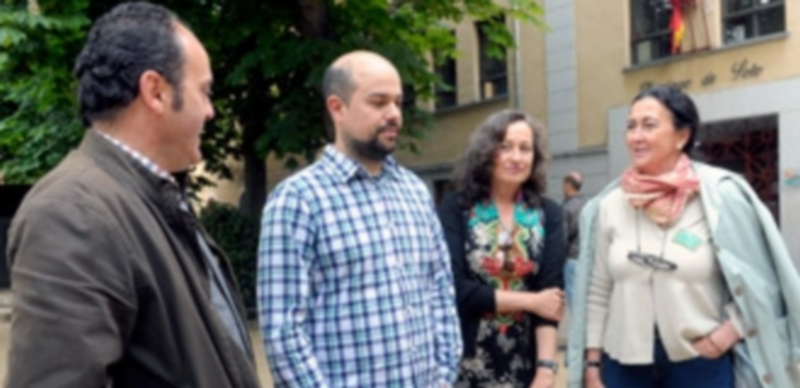 De izquierda a derecha: José Ángel Frías