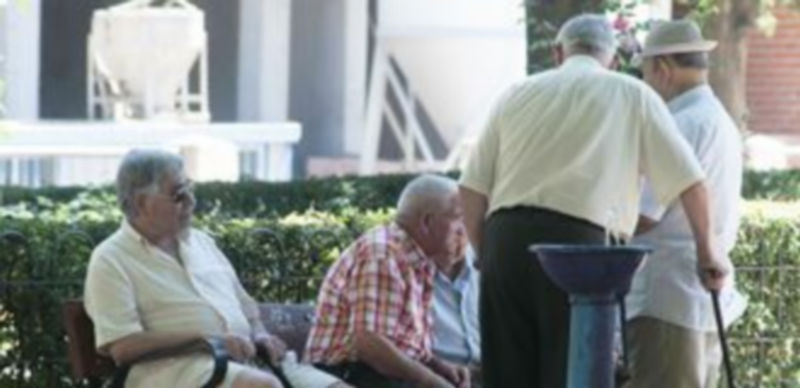 Un grupo de jubilados