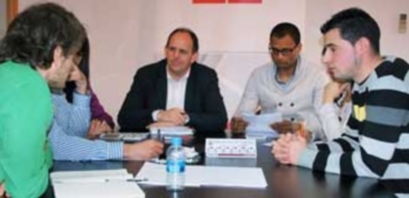 Un momento de la reunión