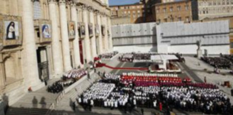 La plaza de San Pedro