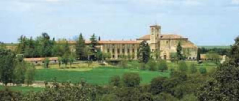 Imagen de la abadía de Santa María de Párraces