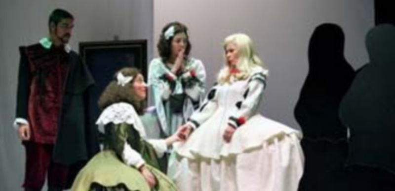 Imagen de archivo de la representación de ‘Meninas’ a cargo de la compañía Intrussion Teatro.  / El Adelantado.