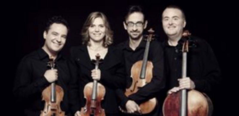 Imagen promocional del Cuarteto Bretón