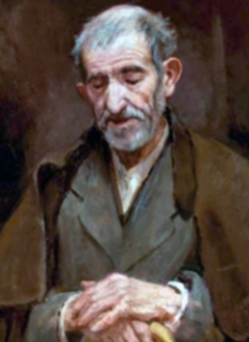 La pintura de Marinas podrá verse durante todo el mes en el Museo de Segovia. / E. A.