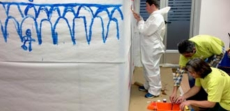 La asociación Autismo Segovia recibe el apoyo de Bankia para sus proyectos de integración social./ Kamarero