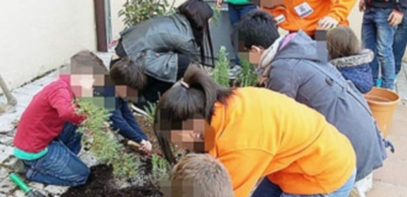 Niños de las ludotecas municipales en una actividad celebrada en 2016. / e. a.