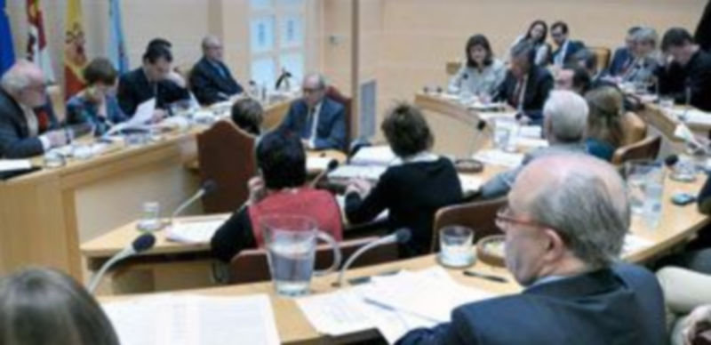 Un momento del pleno ordinario de marzo