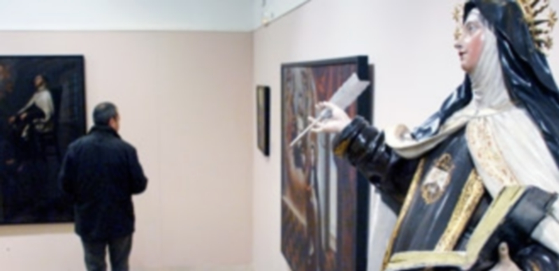 Exposición de Santa Teresa en el Museo de Segovia. / Juan Martín