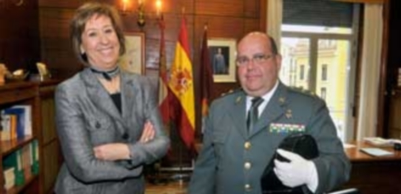 El nuevo jefe de Comandancia de la Guardia Civil de Segovia