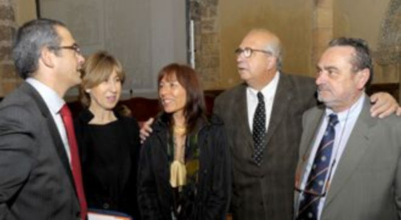 Participantes en el coloquio internacional sobre la Antigüedad Tardía celebrado el pasado mes de octubre. /Kamarero