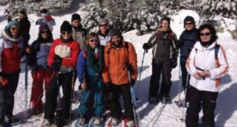 Imagen de los participantes en la actividad desarrollada el pasado fin de semana en Cotos. / El Adelantado