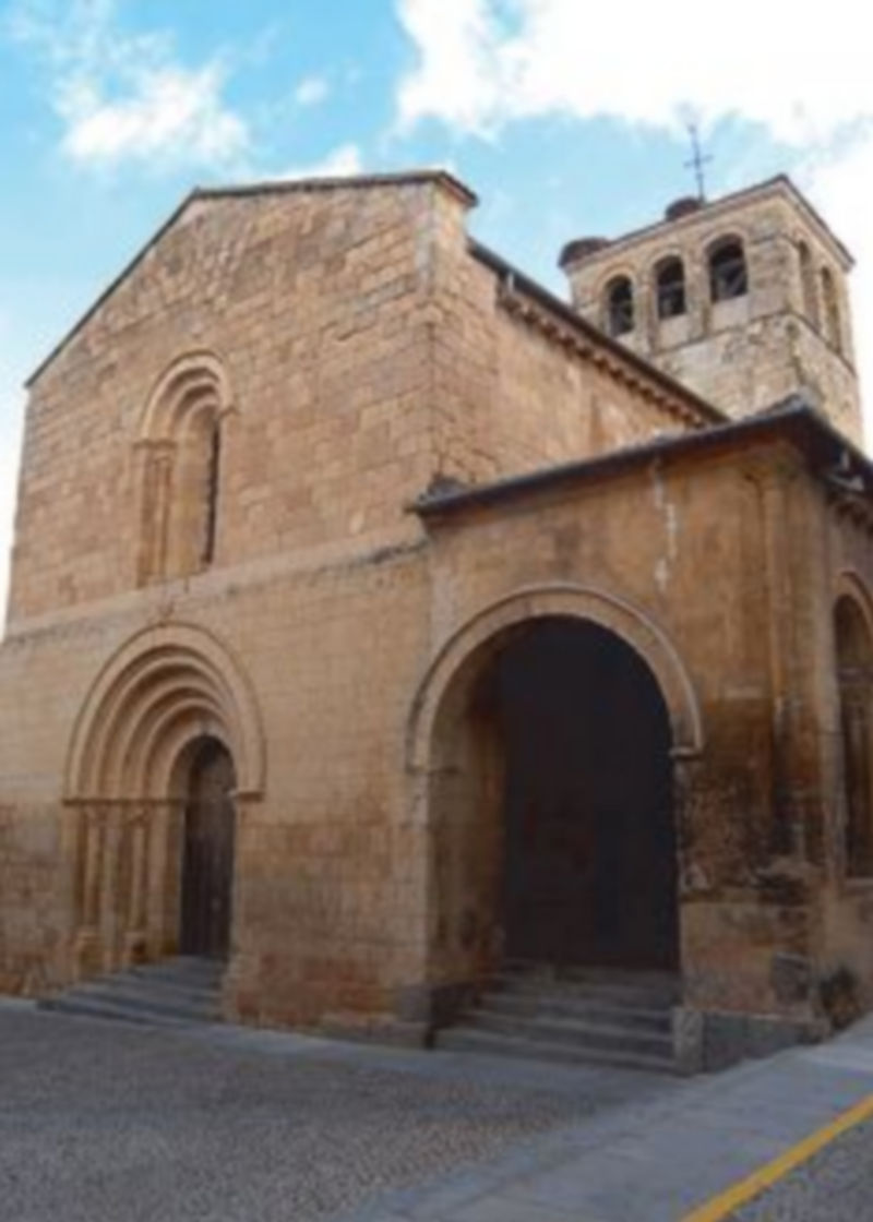 Foto de archivo de la fachada de la iglesia de La Trinidad./JUAN MARTÍN