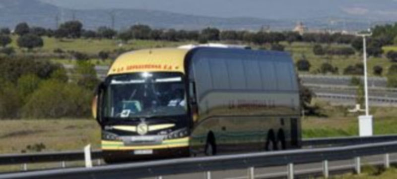 Uno de los autocares de la empresa