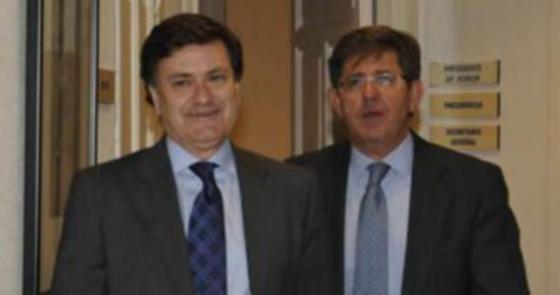 Francisco Vázquez y Jesús Postigo