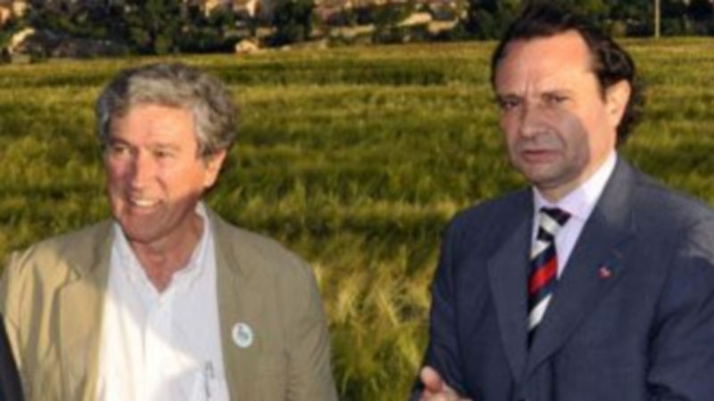 Luis Peñalosa (IU) y Pedro Arahuetes (PSOE)