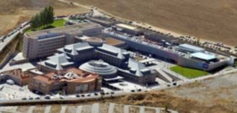 Imagen aérea del Hospital General de Segovia. /Juan Martín.